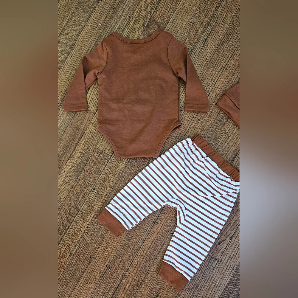 Infant 3pc Football Set 🏈Onesie + Pants + Cap = instant game day cuteness